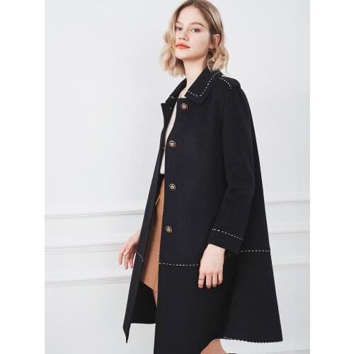 Womens Clothing 2021 Winter New Tweed Jacket