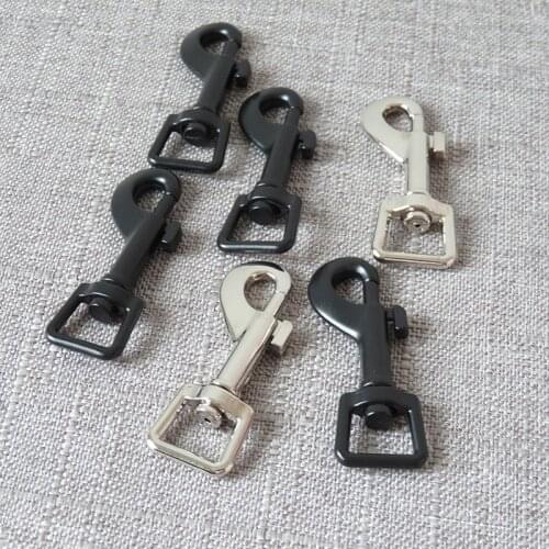 1 Pc 12mm Strong Nickle Metal Pet Leads Clip Hook Clasp Hardware Buckle DIY Bag Dog Leash Belt Straps Snap Loop Sewing Accessory