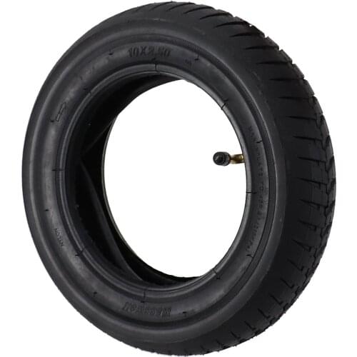 10 x 2.5 tires and Inner Tube with a Bent Valve For Gas Electric Scooters E-bike 10x2.5 tire tyre 10*2.5 10*2.50