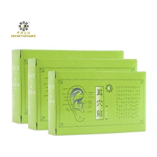 10 x 600Pieces/lot Acupuncture Needle Press Seeds Ear Vaccaria Seeds Ear Massage Relaxation Ears Stickers Auricular-paster