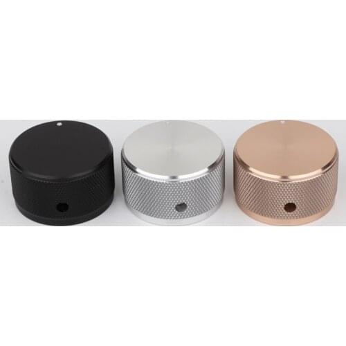 2PCS Hifi Audio 38X22mm Solid Aluminum Knob Potentiometer Knob Audio Volume Knob Encoder Knob