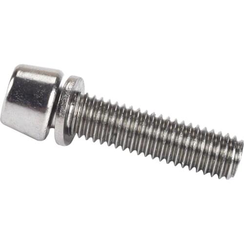 6Pcs Mountain Bicycle Stem Bolts M5/M6*20mm MTB Road Bike Headset Stem Screws High-Precision Steel Cycling Derailleur Nuts Parts