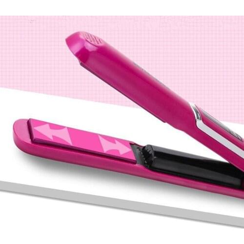 Auto Rotating Ceramic Hair Curler wireless USB charging hair straightener mini electric curl straight dual use with charger