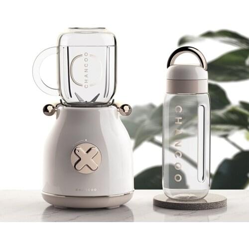 Retro Style 220V Electric Juice Machine 300W High Speed Fruit Vegetables Juice Maker BPA Free Tritan Material 550ML Cups Blender