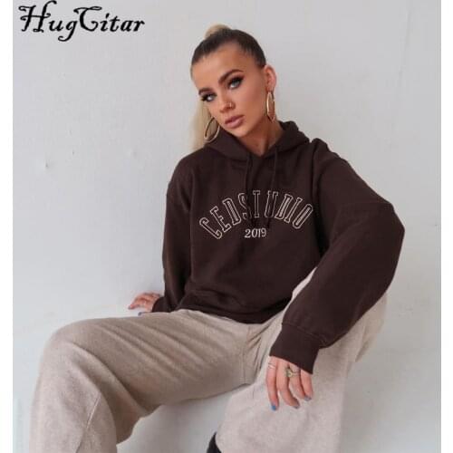 Hugcitar Women's Sweatshirts With Inscriptions