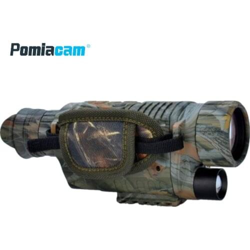 P15S Infrared Night Vision Device Digital Zoom Monocular Hunting Telescope Digital 5X 300M 8G Card Monocular Infrared Instrument