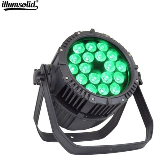IP65 Waterproof LED 18x12W 4in1 RGBW Aluminum Alloy Par Light Outdoor DMX Control DJ Stage Light Equipment Effect