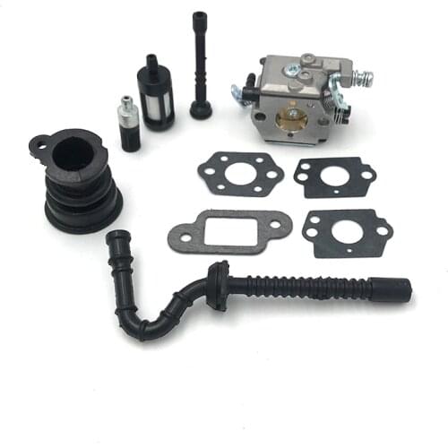 HUNDURE Carburetor Manifold Fuel Oil Hose Filter Kit For STIHL MS250 MS230 MS210 021 023 025 Chainsaw Parts