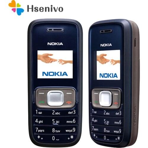 1209 Original Cellular Nokia 1209 Cheap phones GSM unlocked phone refurbished Free shipping