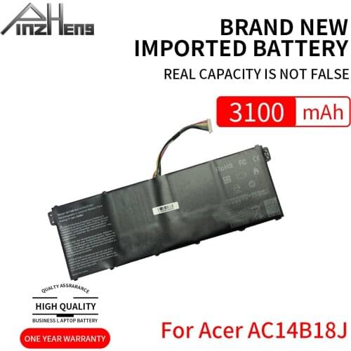 PINZHENG AC14B18J AC14B13J Laptop Battery For Acer Aspire ES1-511 ES1-512 V3-111P CB3-531 311 TravelMate B115 B116 MS2394
