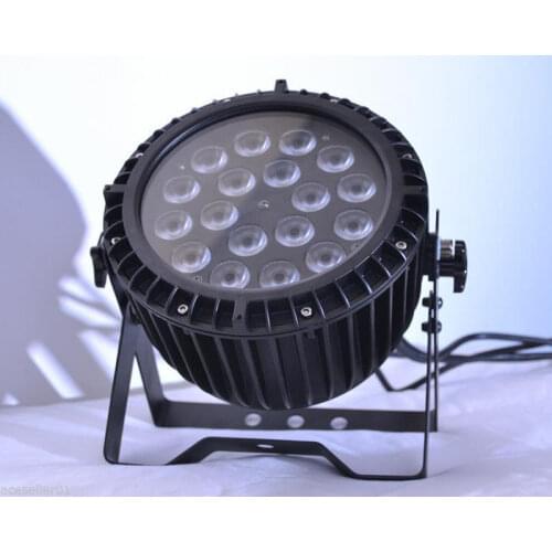 Disco light 18X10W RGBW 4in1 IP65 Flat LED par stage light Slim dj light dj equipment christmas lights outdoor projector