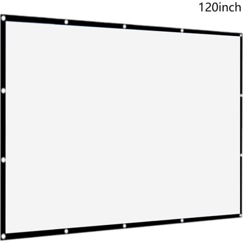 Portable Polyester Soft Screen Projector Outdoor Film Projection Screen Home Theater Movie Screen Indoor Projection Screen