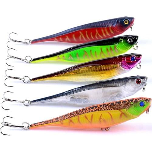 Fishing Lure 9.9cm 9.9g 3D Eyes Artificial Plastic Hard Bait Weever Fishing Tackle Fishing bait form: fake bait / bionic bait