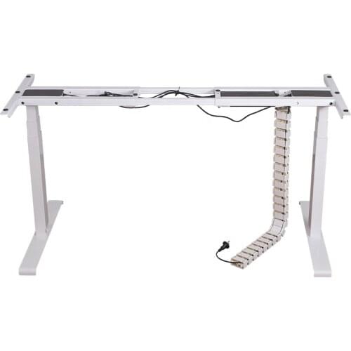 Adjustable Electric Lift Desk 3 Stage Square Lifting Column For Table Frame Leg