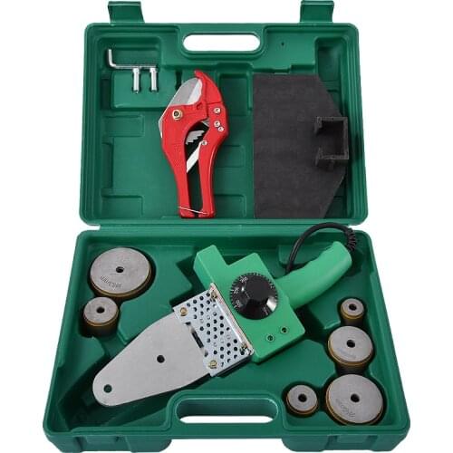 New 220V 800W PPR20-63 Plastic Welding Machine Water Pipe Plastic Welder Plumber Tools For Heating PPR Butt Welding Hot Selling