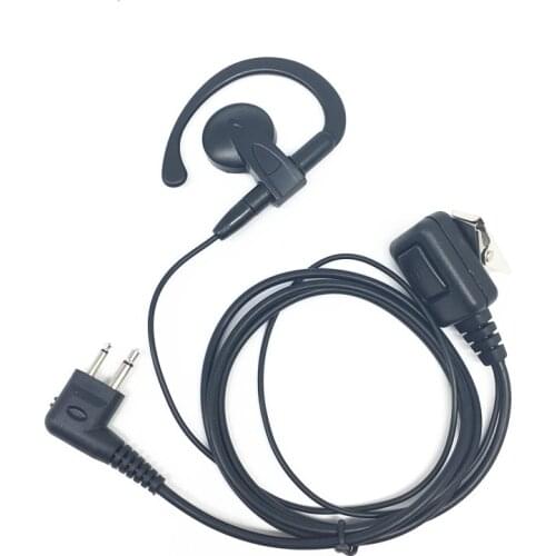 90 rotate D shape M plug 2pins headphone for motorola cp040 cp140 ep450 cp150 gp3188 gp88s dep450 dp1400 gp300 etc walkie talkie