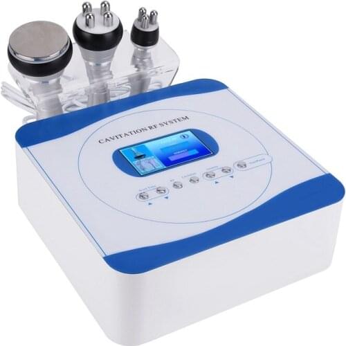 40k Cavitation 3 in 1 Slimming RF Machine Weight Loss Body Spa Salon Negative Pressure Shaping Beauty Instrument Home Use