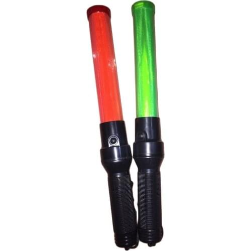 41CM*4CM Outdoor LED Traffic Baton Flashing Warning Safety Light Road Traffic Persuation Tools