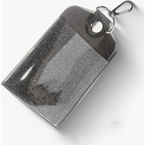 Women Double-sided Card Case Bank Business Credit Card Holder ID Card Purse Fashion Transparent Card Holder Wallet for Unisex