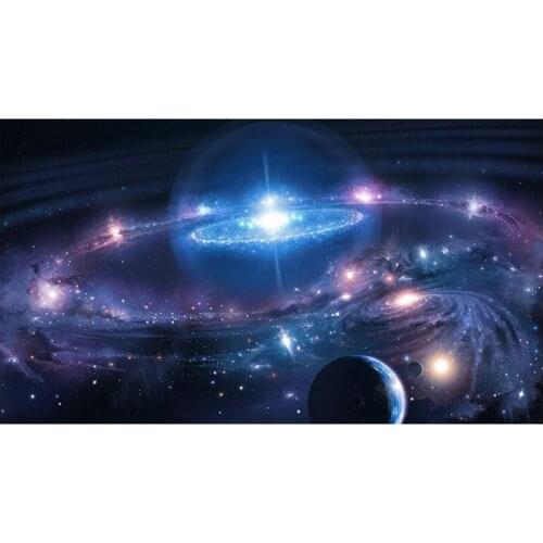 Diy 5D Diamond Painting Starry sky Full square round diamond Cross Stitch Rhinestone Mosaic Wedding Decoration GiftZP-3357