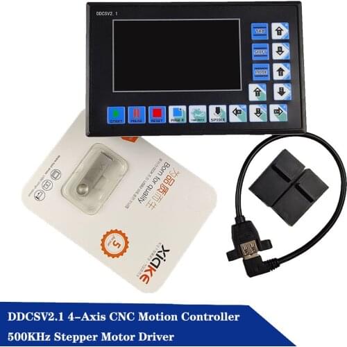 CNC USB ddcsv2.1 4 Axis Offline Stand Alone Replace Router Engraving Drilling Milling Machine