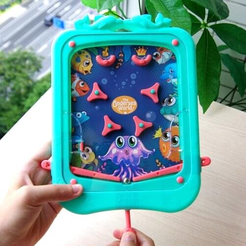Mini Pinball Games for Kids, Ocean-Themed Party Goodie Bag Fillers, Holiday Stocking Stuffers, Road Trip Toys
