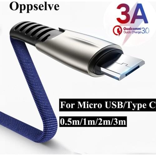 Fast Charging Micro USB Type C Cable For Huawei Mobile Phone USB C Charging Cable USB Micro Type C Wire Cord For Xiaomi Samsung
