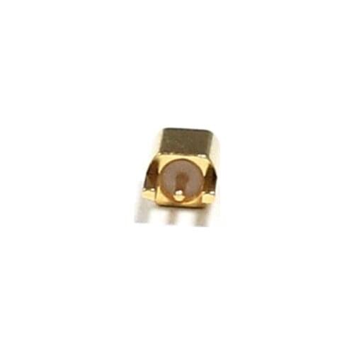 1PC MMCX Female Jack RF Coax Connector PCB mount Straight Goldplated NEW wholesale