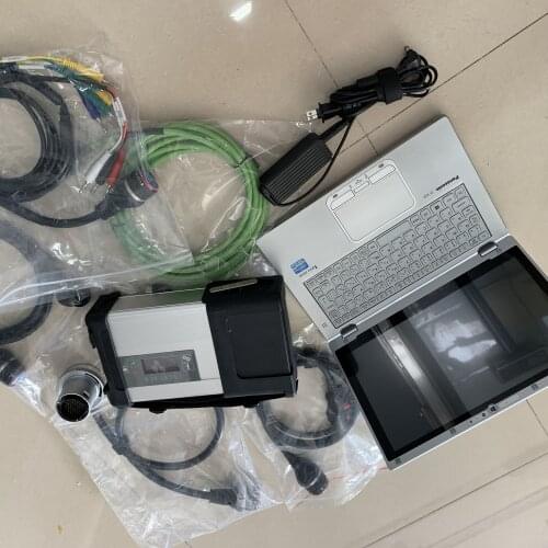 MB Star c5 V12.2020 Software HHT DTS in SSD Used computer Laptop cf-ax2 SD 5 car and truck OBD diagnostic Tool for Merc