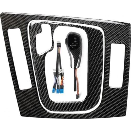 Gear Frame Sticker Wear-resistant High Temperature Resistance Carbon Fiber Self-adhesive Panel Frame Cover for BMW