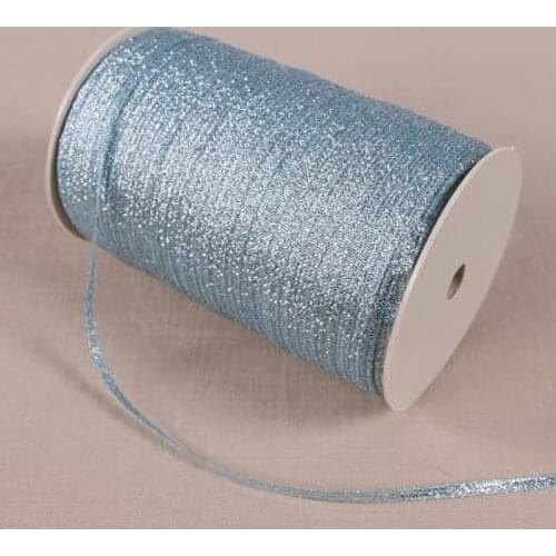 790meters Sky Blue Onion Ribbon Wedding Party Festive Decoration Crafts Gifts Wrapping Apparel Sewing Fabric Supplies ueMaterial