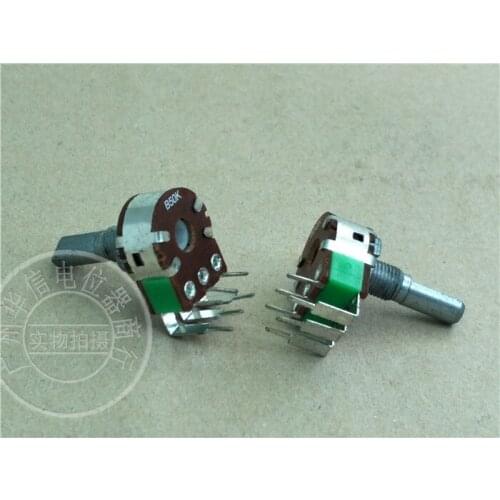 Original new 100% 148 TYPE double bend foot potentiometer B50K handle 20MMF with dust cover (SWITCH)