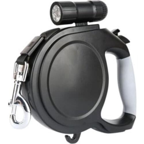 Pet Dog Traction Ropes Automatic Flexible Dog Pet Rope Retractable Pet Cat Dog Leash Rope Adjustable Dual Dogs Strap Leash Rope