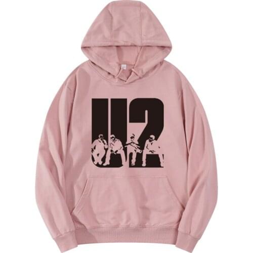 U2 rock band 100% cotton hoodies women oversized woman sweaters ladies pullovers pocket hoodie jacket women clothes harajuku new