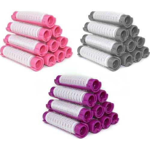 10pcs Hair Rollers Hair Curlers Hair Perm Rods with Lid Hair Curlers Curly Hair Tool Twist DIY Hair Style Tool Hair Clip Kit