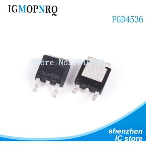 10pcs FGD4536 TO-252 FGD4536TM TO252 new