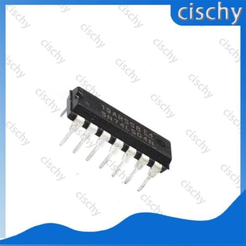 10Pcs/lot SN74LS04N DIP14 SN74LS04 DIP 74LS04N 74LS04 DIP-14 HD74LS04P new IC