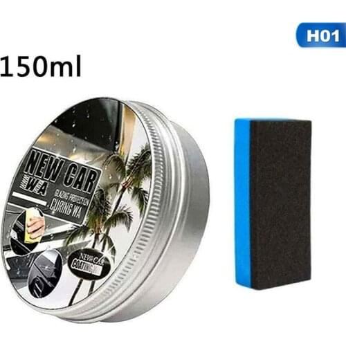20/150ml Car Paint Coating Wax Set Car Paint Sealing Glaze Spray Coating Wax Kit with Sponge Brush Auto Polishing Wax
