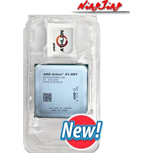 AMD Athlon X4 950 3.5 GHz Quad-Core Quad-Thread L2=2M 65W AD950XAGM44AB Socket AM4 new but no fan