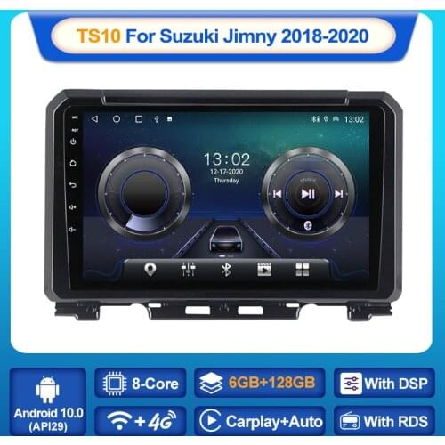 MEKEDE TS10 for Suzuki Jimny JB64 2018-2020 Car Radio Multimedia Video Player Navigation Stereo GPS Android 10 No 2din 2 Din Dvd
