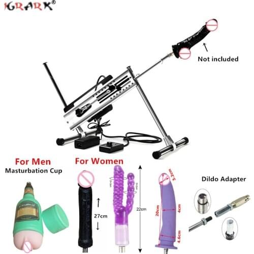 Wireless Sex Machine Gun Vibrator Sex Toys For Women Men Powerful Automatic Retractable Love Machines With Dildos Attachements