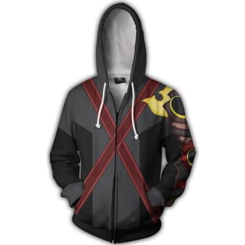 Kingdom Sora Heart Roxas black hero Jacket Top Coat Adult 3D Printed Cosplay Costume zelda coat hoodie sports jacket