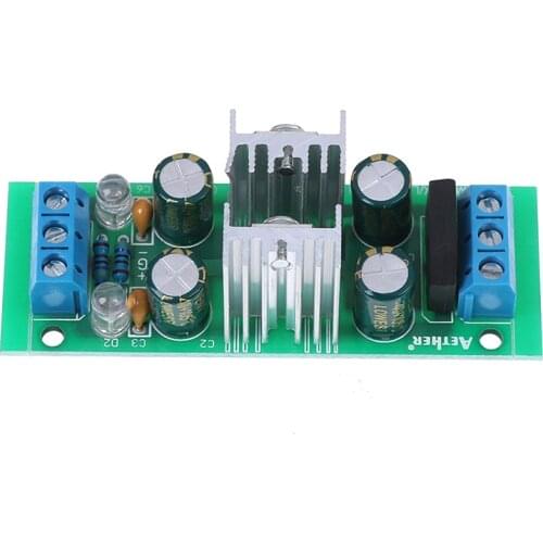 DC 18~35V LM7815 + LM7915 + - 15V Dual Voltage Regulator Rectifier Bridge Power Supply Module