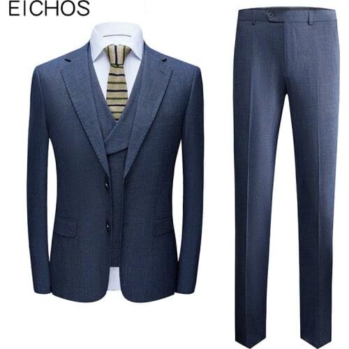 EICHOS Men's Business Suits