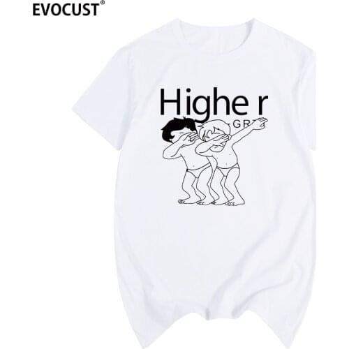 Higher brothers hip hop Rapper short sleeve T-shirt Cotton Men T shirt New TEE TSHIRT Womens unisex Fashion