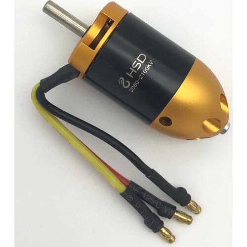 HSD Viper 75mm 3060-2100kv 6s motor or 3060-2600kv 4S motor for RC plane model