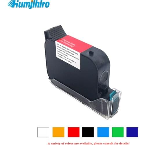 Compatible 12.7mm JS10/JS12/JS21/2588+/BK42A/2580/RK42A/T1704K Quick-drying Solvent Ink Cartridge Handheld Inkjet Printer