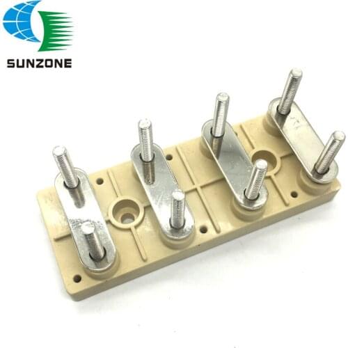 30KW to 200KW Generator 274 224 Terminal Plate 10mm Screw Terminal Block 8 Pins High Current Bridge Type Copper Parallel Device