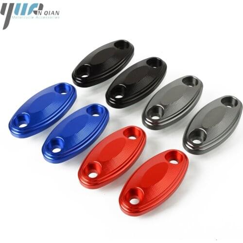 Motorcycle Rearview Mirror Bracket Plate Holder Cap Cover Extension Adapters Clamp Mount For Honda CBR 650 F CBR650F 2014-2019