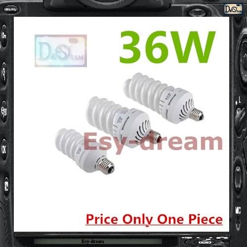 36W 5500K E27 Daylight Bulb Lamp Godox Oubao Jinbei Nice Photo Studio Flash Strobe Light PS057